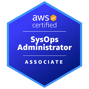 Значок AWS Certified SysOps Administrator&nbsp;&ndash; Associate