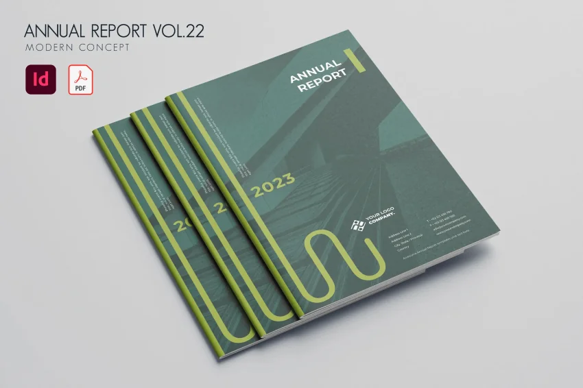 6. Modern Sample of Annual Report Template