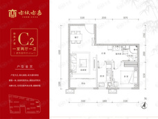 亦城亦嘉C2户型户型图