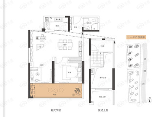 福天星中心A1户型户型图