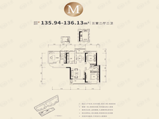 御江壹品青山樽M户型户型图