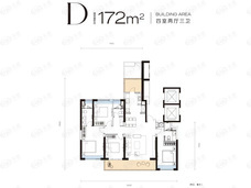 武汉城建·中央雲璟D户型户型图