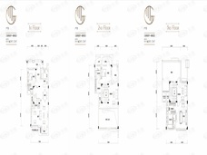 招商公园18723室4厅4卫户型图