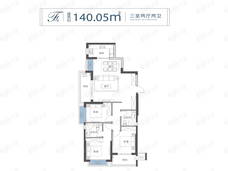 顶琇国际城·星耀F户型户型图