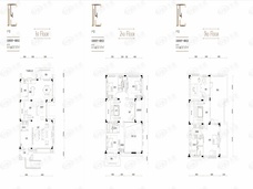 招商公园18725室4厅4卫户型图