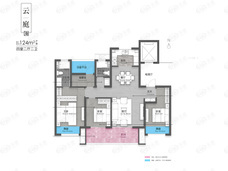 翰香华庭云庭户型户型图