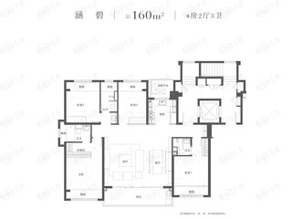 华润·润宸涵碧户型图