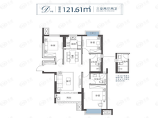 顶琇国际城·星耀D户型户型图