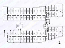 东基·天河阳光1室1厅2卫户型图