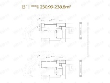 元舍5室2厅4卫户型图