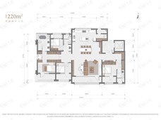 北京宸园4室2厅3卫户型图