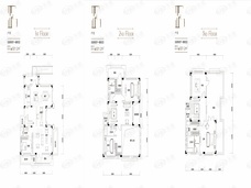 招商公园18725室4厅4卫户型图