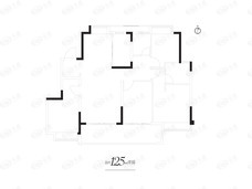 象屿阳光城登云湖125㎡洋房户型图户型图