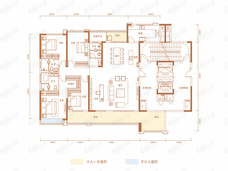 金色溪泉湾240平米户型户型图