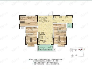 首创天阅一江源B/D户型户型图