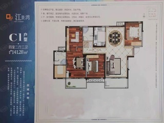 首创天阅一江源C1户型户型图