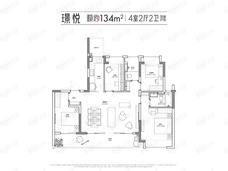 中建御璟峯璟悦户型图