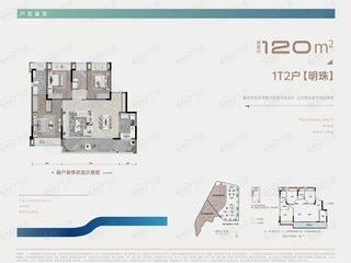 江北嘴公园里明珠户型图