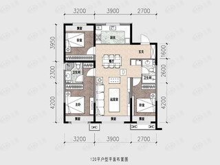 招商·瑞园120㎡户型户型图