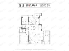 中建御璟峯澜璟户型图