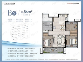 海赋江城天韵B2户型户型图