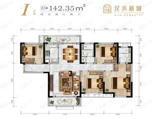 首创天阅一江源I户型户型图