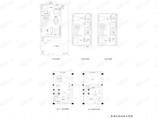 武汉玺院别墅155平户型户型图