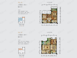 合能枫丹宸悦D1-9别墅户型户型图