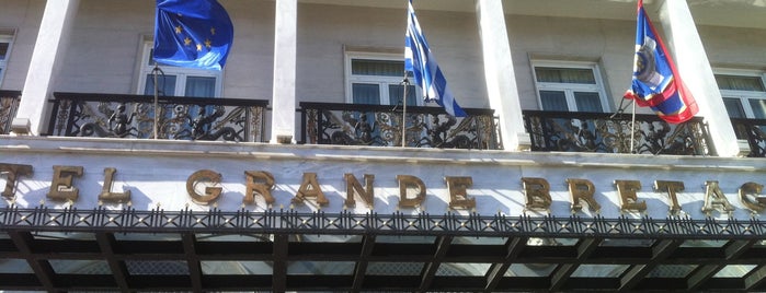 Hotel Grande Bretagne is one of Athens, Greece.