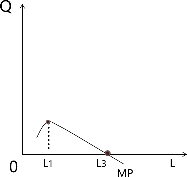 “边际产量曲线”的图形及边际产量递减规律