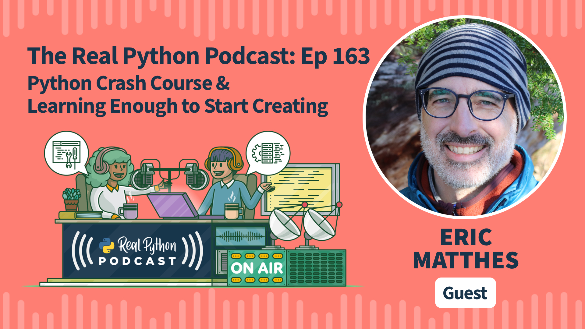Real Python Podcast Episode #163 Title Artwork
