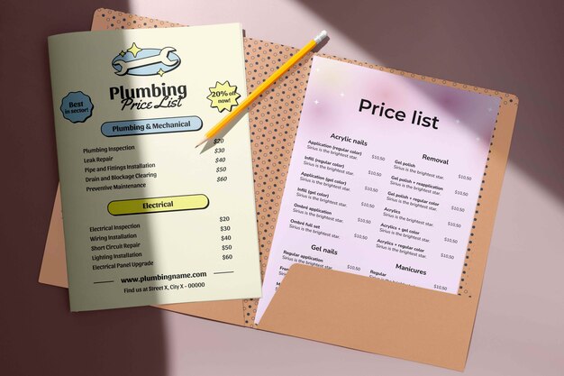 Price List Templates