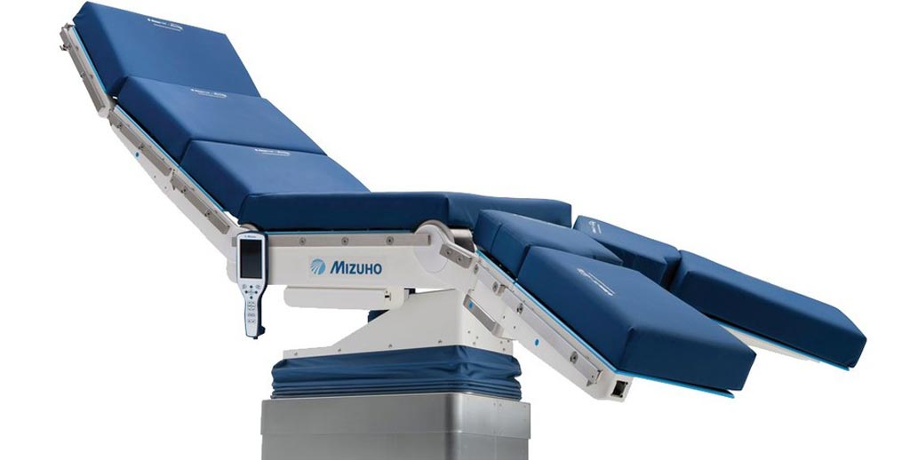 Image: The Zentrum i3 intelligent surgical table (Photo courtesy of Mizuho OSI).