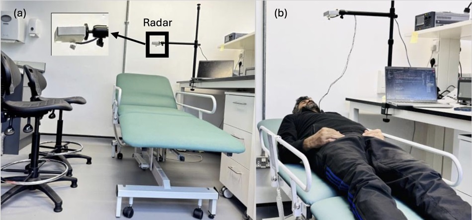 Image: A new advance in health monitoring uses radar to ‘listen’ to patients’ heart sounds with remarkable accuracy (Photo courtesy of University of Glasgow)