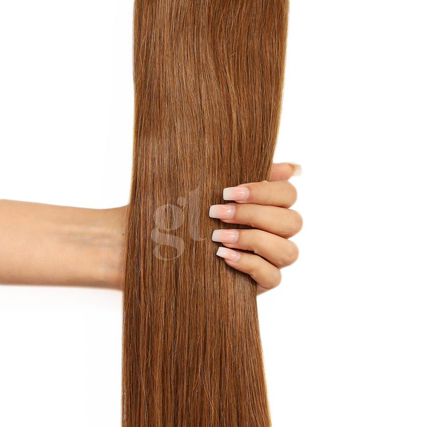 #4 Chocolate Brown  18  1g  uTip  Pure Range (50 strands)