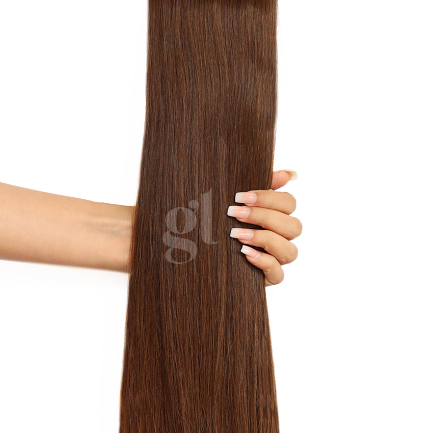 #6A Medium Ash Brown  18   1g  uTip  Pure Range (50 strands)