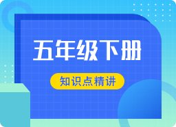 小学五年级数学知识点精讲（下册）