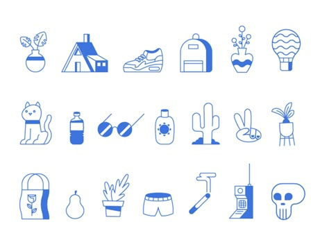 Iconography Design, Minimalistic Icons, Illustrated Icons, Creative Icon Design, Icons For Website, Icon Graphic Design, Corporate Icons, Graphic Design Icons, Icons Graphic Design