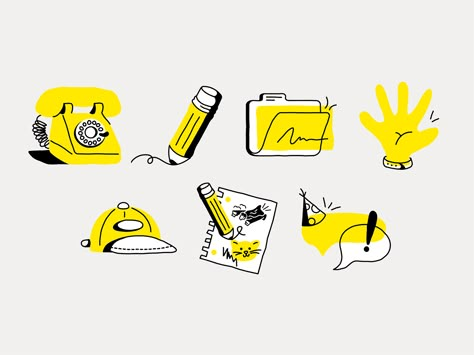 Heyo Icons by Courtney Askew for Heyo on Dribbble