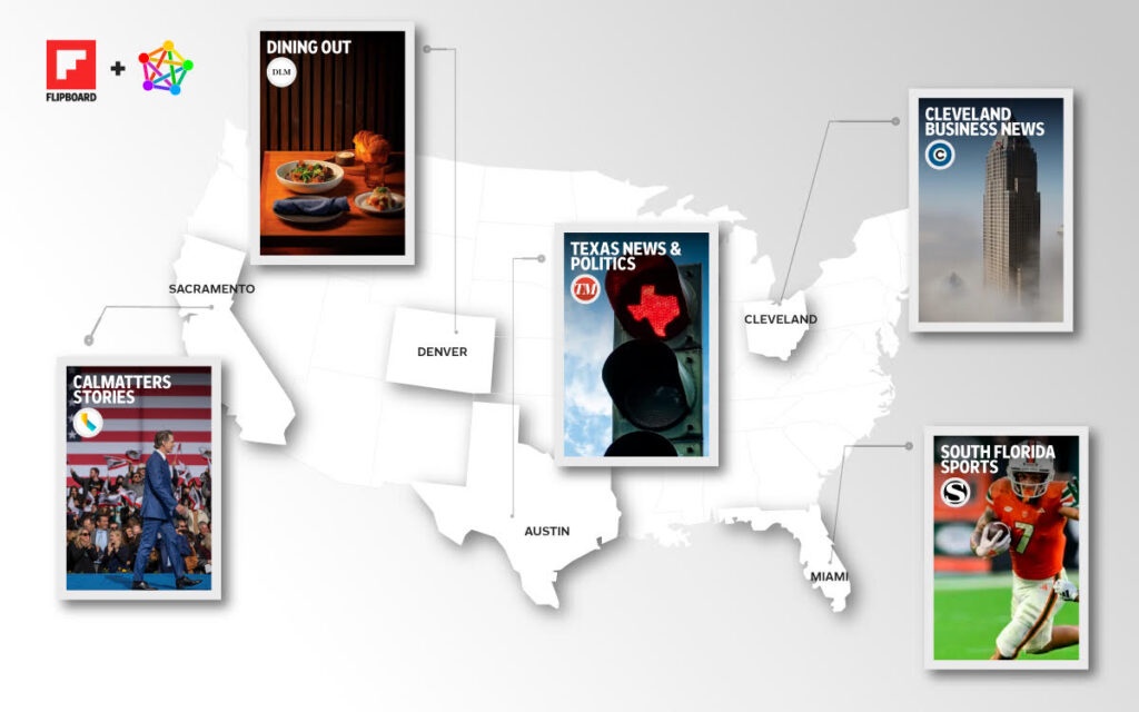 Flipboard Content Sharing Across America