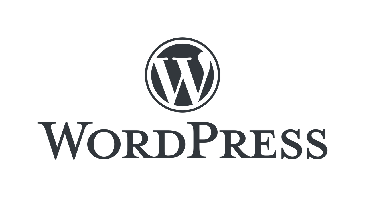 WordPress icon and title