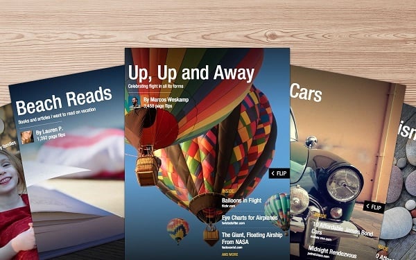 PC Magazine highlighting Flipboard Magazines