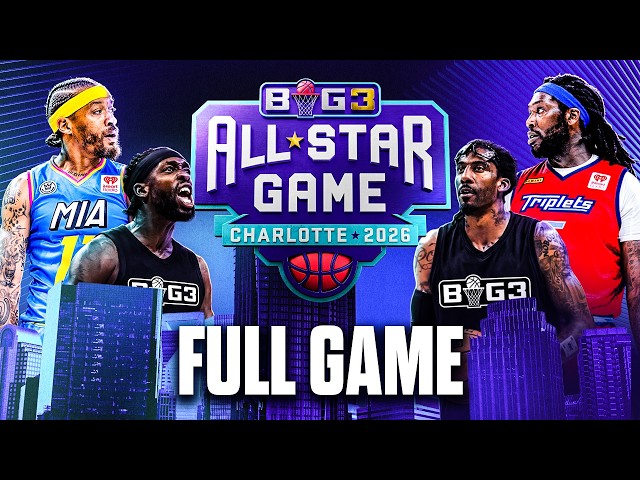SEASON 9 ALL-STAR GAME: THE MATCHUPS WE WAITED ALL SUMMER FOR | BIG3 ALL-STAR GAME FULL GAME