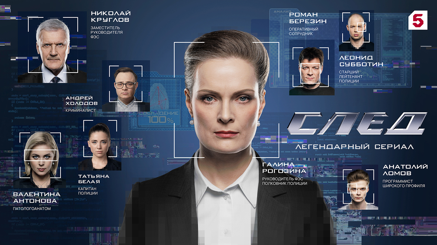 Семь сериалов Пятого канала вошли в число самых популярных проектов в стране