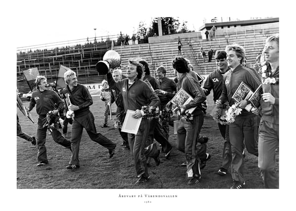 Poster Ärevarv På Värendsvallen 1980 Östers IF 