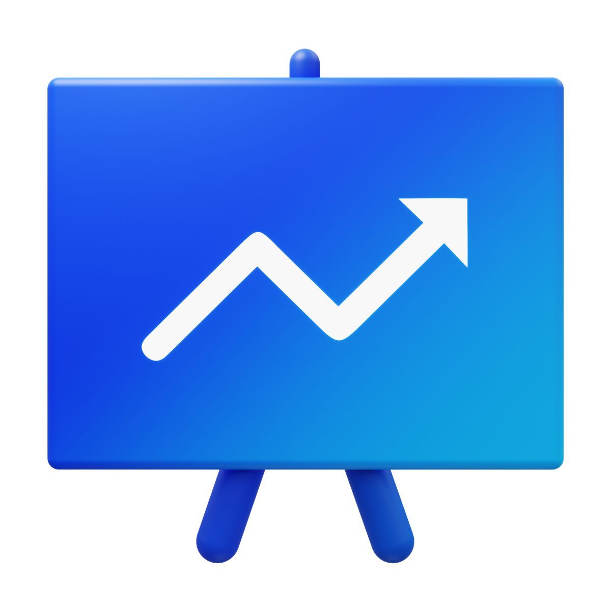 3d fluency style statistiques icon