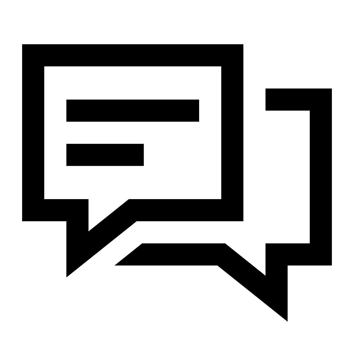 windows 10 style communication icon