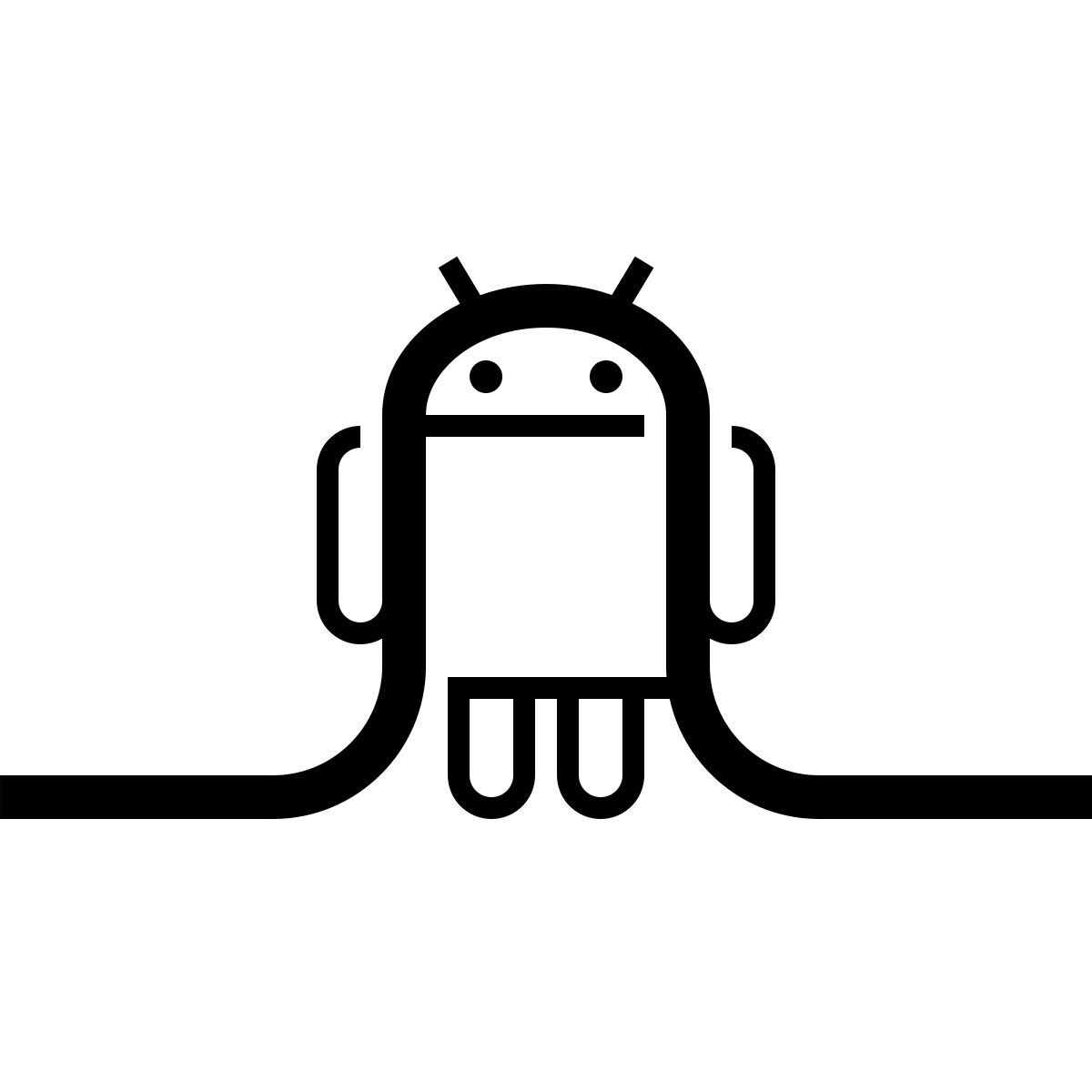 connect style logo android icon