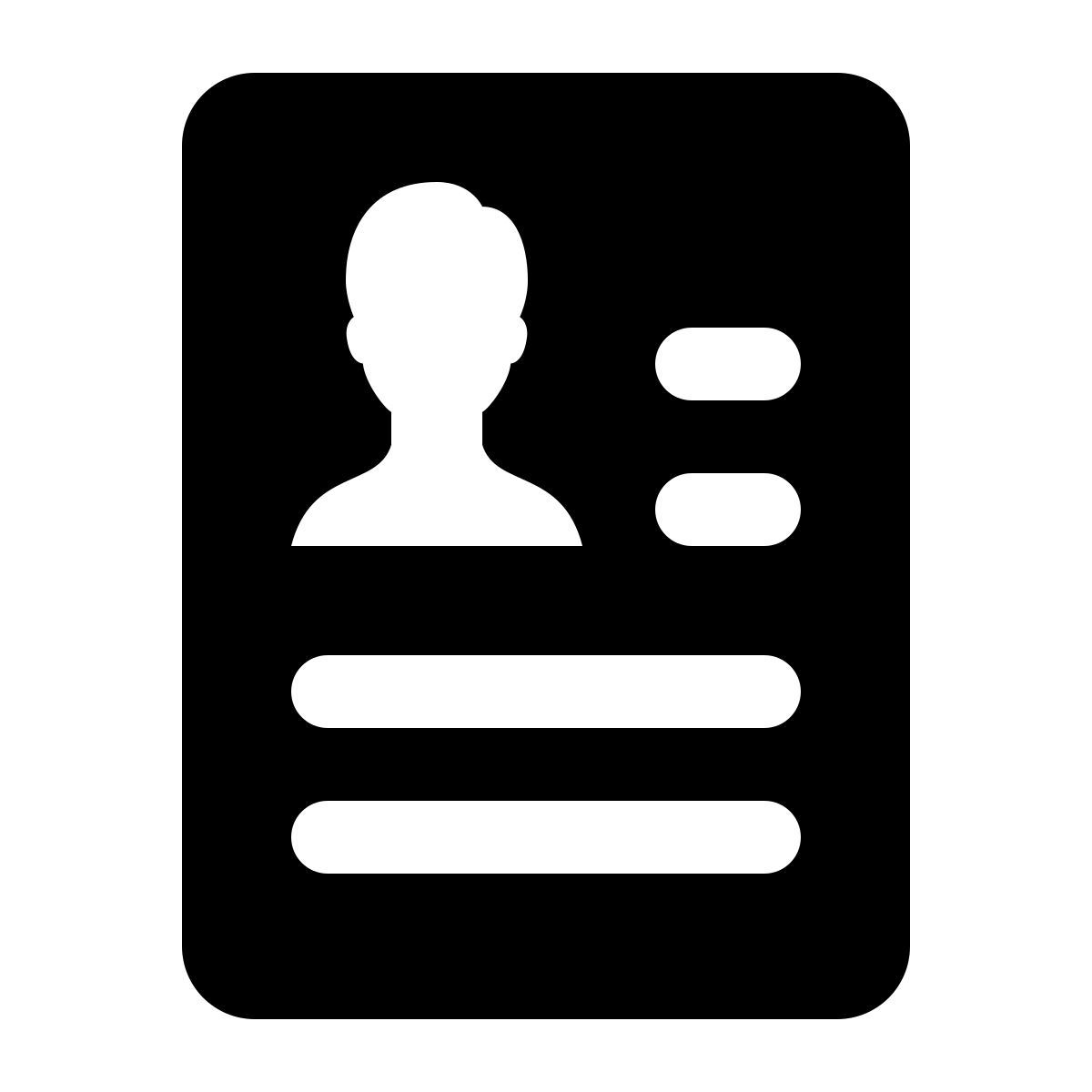 ios 17 glyph style cv icon