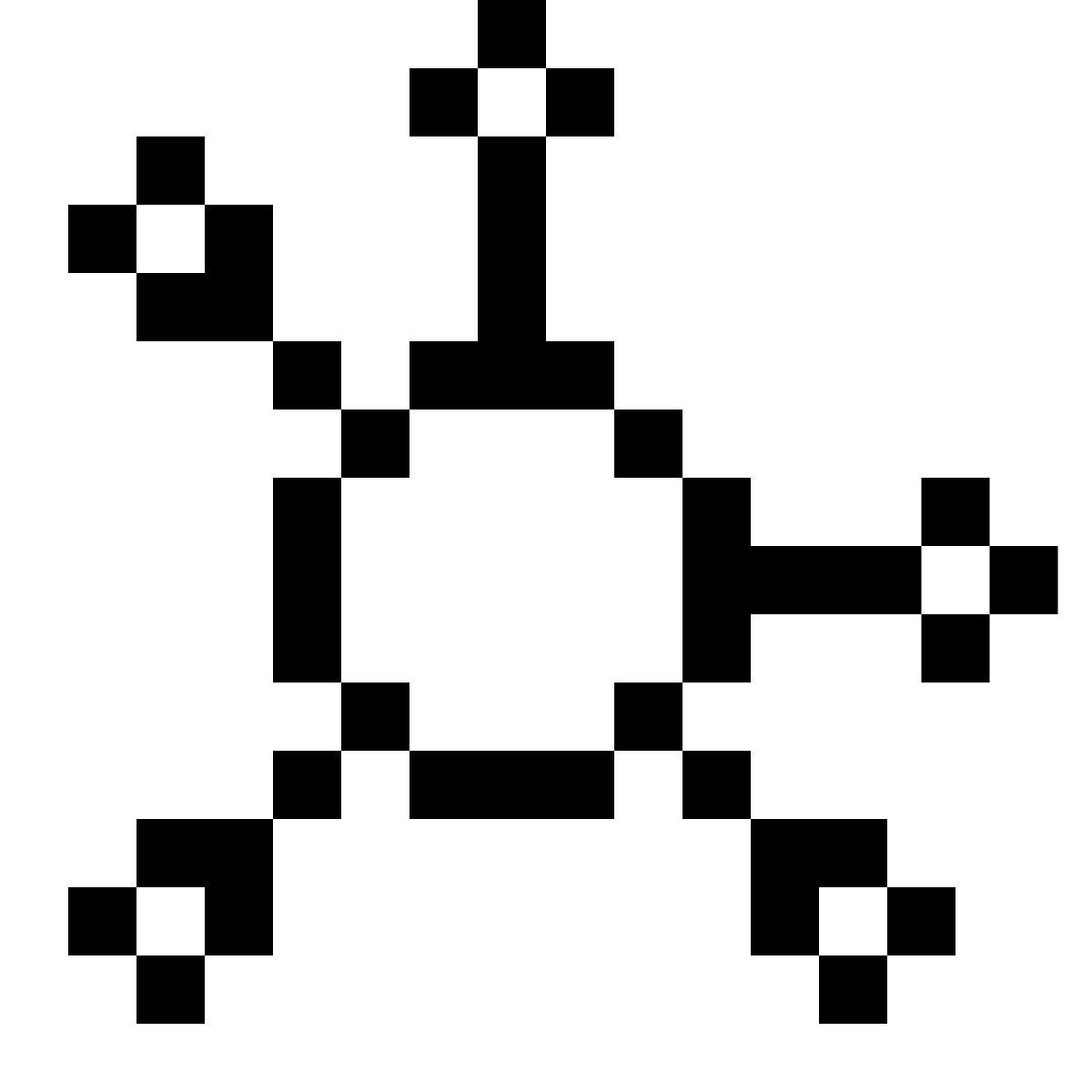 pixels style carte mentale icon